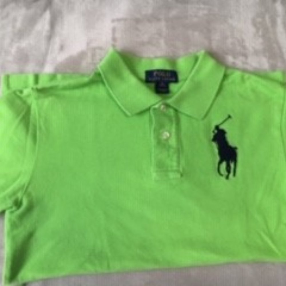 Boy's Green Polo Ralph Lauren polo shirt